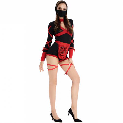 Halloween Japanese female samurai cosplay COS052