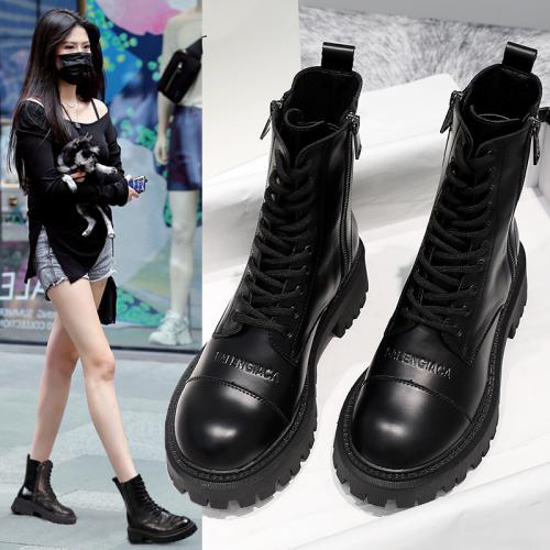 Wigtoday.com, 2021 autumn/winter new Korean version of fashion heel INS trendy casual low boot F1012 2021 autumn/winter new Korean version of fashion heel INS trendy casual low boot F1012