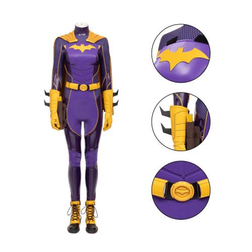 Wigtoday.com, Game Gotham Knights Batgirl Cosplay Costumes Full Set Without Boots COS080 Game Gotham Knights Batgirl Cosplay Costumes Full Set Without Boots COS080