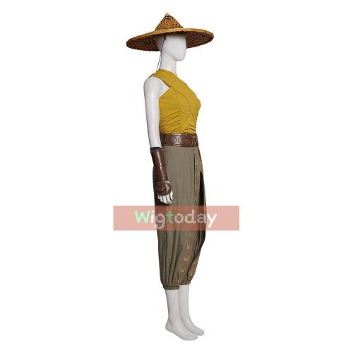 Wigtoday.com, 2021 Movie The Last Dragon Raya Battle Suit Full Set Cosplay Costume COS089 2021 Movie The Last Dragon Raya Battle Suit Full Set Cosplay Costume COS089