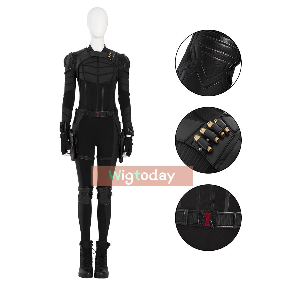 Black Widow Yelena Belova Cosplay Costume Full Set Without Guns and Boots COS087