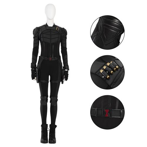 Black Widow Yelena Belova Cosplay Costume Full Set Without Guns and Boots COS087