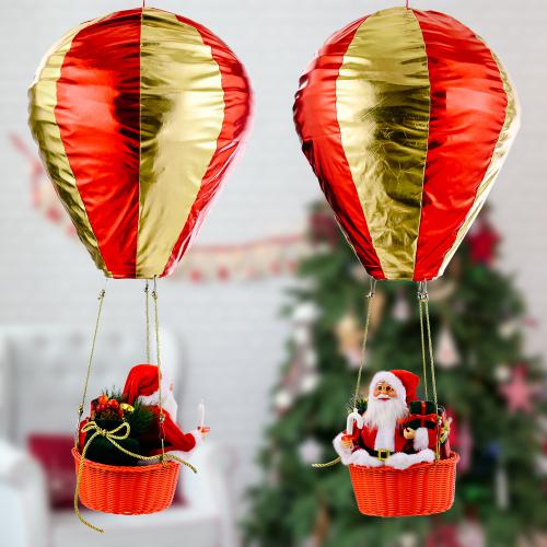 Wigtoday.com, Chirstmas Santa Claus Decorative Hot Air Balloon XM1029 Chirstmas Santa Claus Decorative Hot Air Balloon XM1029