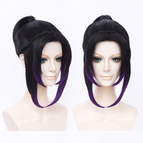 Wigtoday.com, COSPLAY DEMON SLAYER KOCHOU SHINOBU WIG WITH BUTTERFLY HEADWEAR WG1060 COSPLAY DEMON SLAYER KOCHOU SHINOBU WIG WITH BUTTERFLY HEADWEAR WG1060