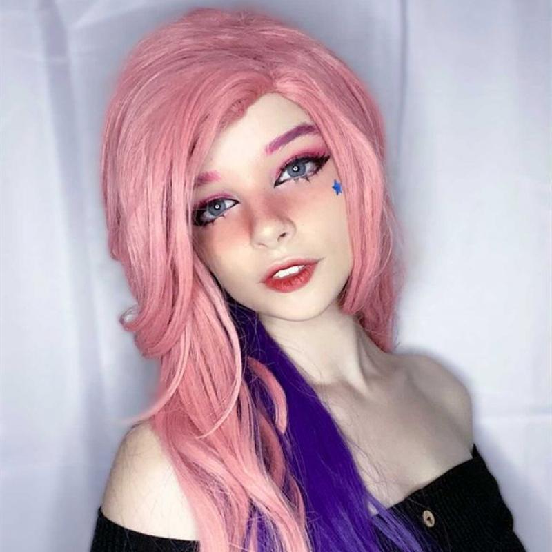 Buy COSPLAY LOL KDA SERAPHINE WIG WM1026 at a cheaper price on Wigtoday.com