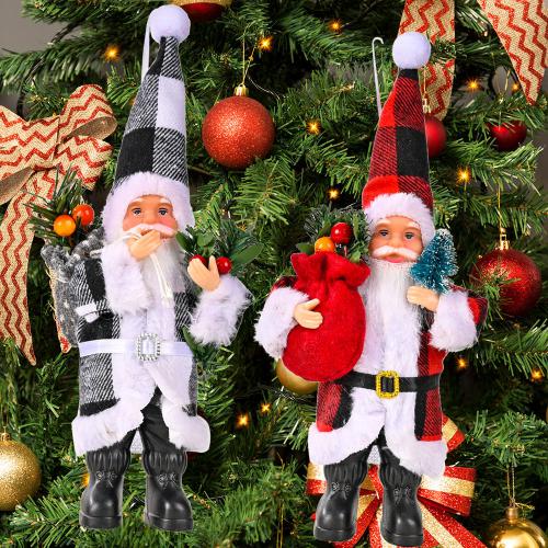 Christmas Decorative Resin Santa Claus Ornament 9 Inch XM1038