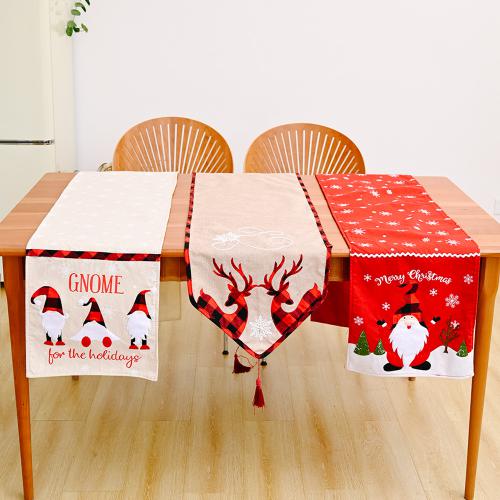 Christmas Table Decorative Placemats Table Flag XM1015