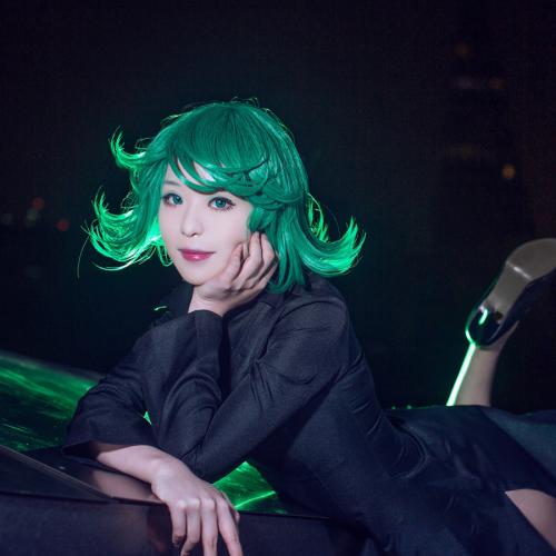 Tatsumaki One-Punch Man Tornado of Terror Cosplay Wigs WG1097