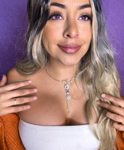 Long Dark And Brown Middle Parting Curly Wig 25 Inch WG1027