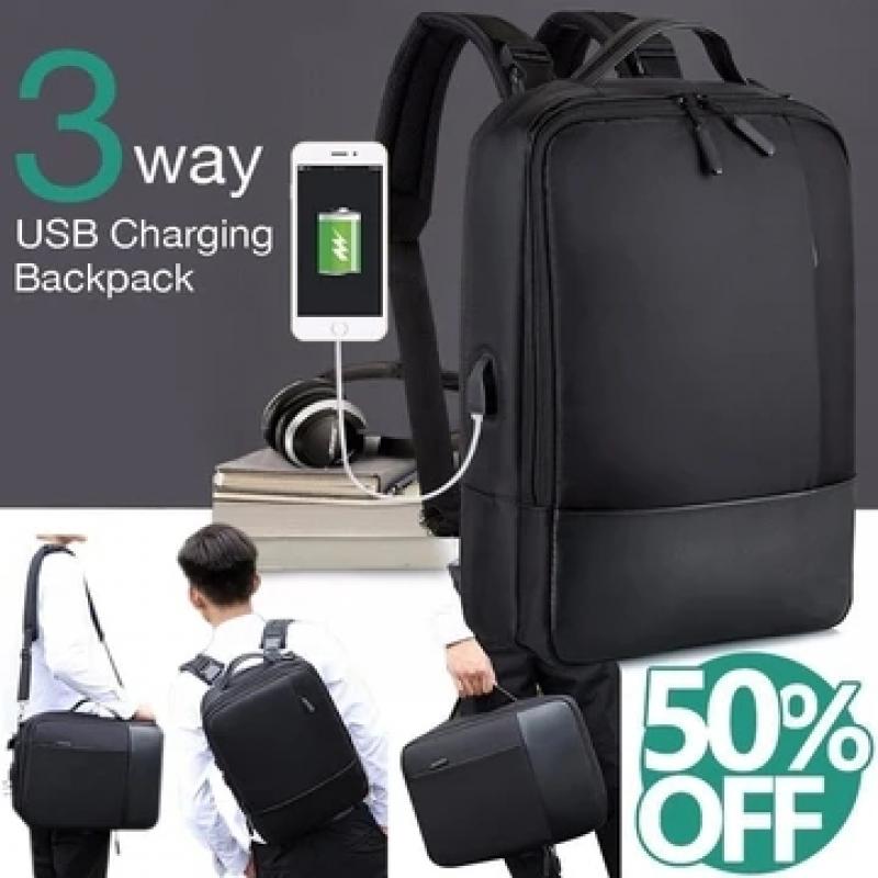 Premium Intelligent Anti-theft Laptop Rucksack with USB Charging Laptop Backpack