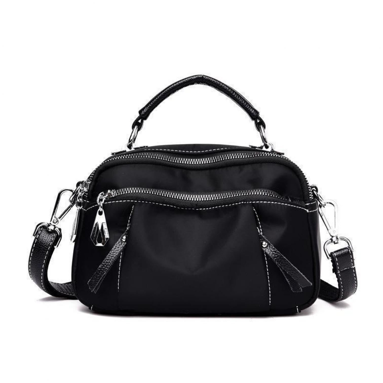 women's multi pocket shoulder bag