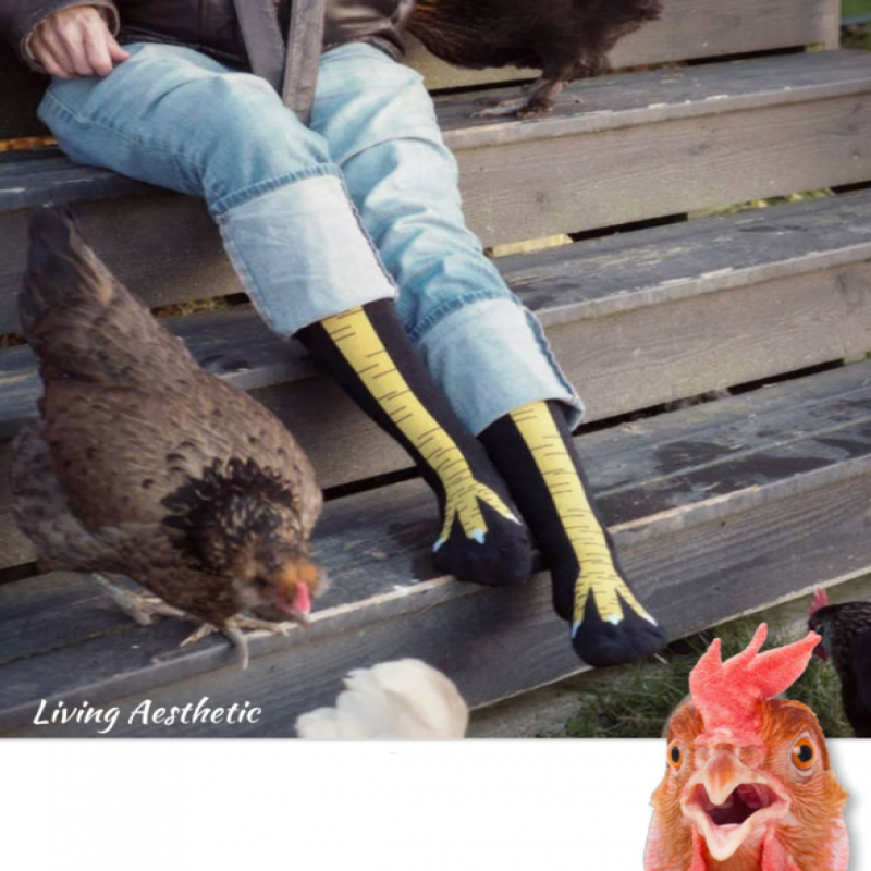 Original Chicken Legs Socks Novelty Socks Funny Gift